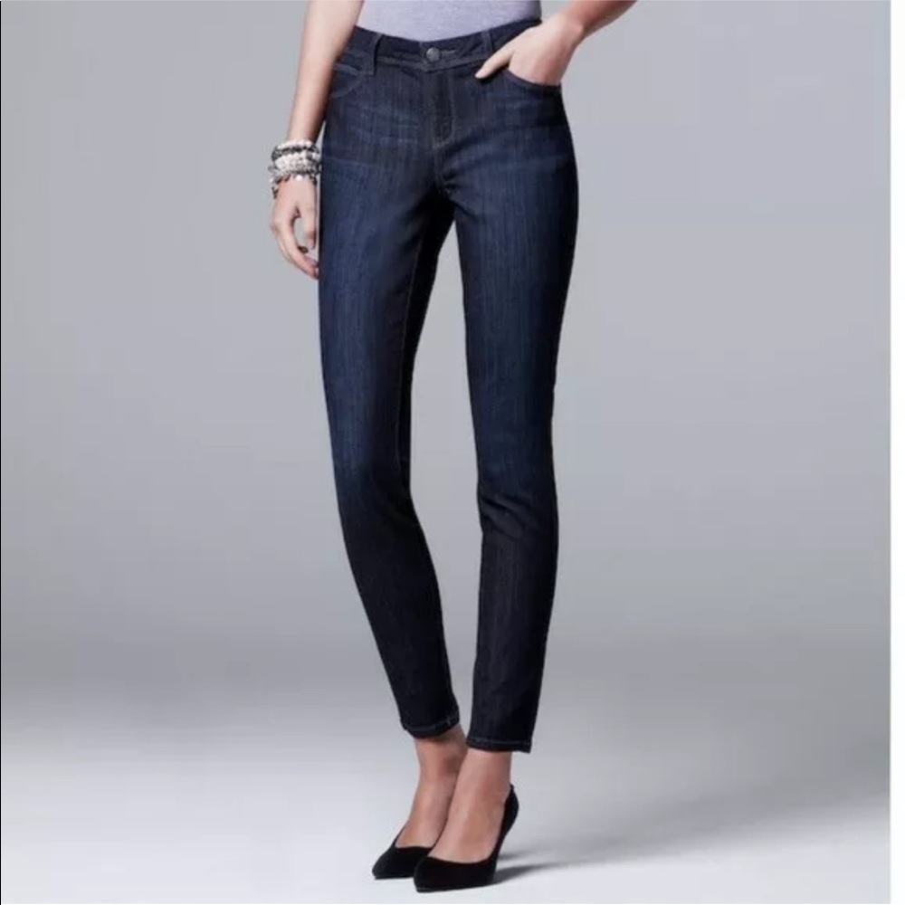 Simply Vera By Vera Wang, Size 8 Capri Jeans